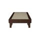 thumbnail image 2 of Base Elegante Cama Europea 1.5 Plaza 105x200 Cm Chocolate Felpa, 2 of 3