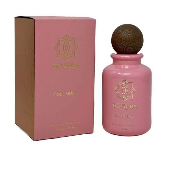 Perfume ZWB Delroba Rose Musk Eau de Parfum para mujer, 100 ml