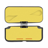 Genérico - Funda Protectora Rígida Compatible Con Nintendo Switch Lite Con Soporte Giratorio, Cierre Magnético Y Diseño A Prueba De Golpes-Amarillo