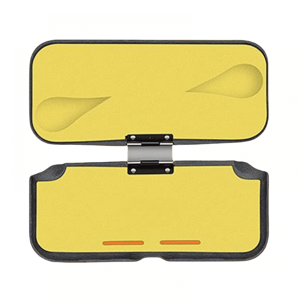 Genérico - Funda Protectora Rígida Compatible Con Nintendo Switch Lite Con Soporte Giratorio, Cierre Magnético Y Diseño A Prueba De Golpes-amarillo