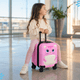 thumbnail image 1 of Maleta Ruedas Niños Carry On Infantil Rígida Diseño Gatito, 1 of 7