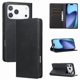 thumbnail image 5 of Funda Cartera para iPhone 17 Pro con Ranuras Tarjetas y Soporte - Protección Completa Negro, 5 of 5