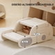 thumbnail image 4 of Kidscool Banquito Escalón Convertible en Silla Infantil Plástico Crema Gris 27x41x63 cm, 4 of 13
