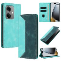 Funda Foxdock Para Oneplus Nord Ce3 De Cuero Premium Bicolor Con Ranuras Rfid, Carcasa Tipo Billetera Antigolpes Y Soporte Plegable