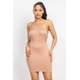 thumbnail image 1 of Vestido de Canalé con Cuello Halter y Aberturas sin Costuras, 1 of 5