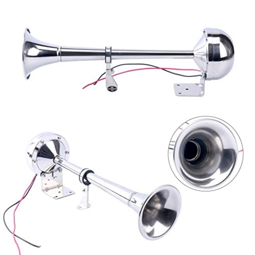 Bocina de barco marino hecha en acero inoxidable de 12 V 115 dB