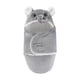 thumbnail image 4 of Manta Envolvente Para Bebé Recién Nacido, Bonito Regalo Para Niño, Manta Envolvente Elegante Para Recién Nacido, Gris, 70cm, 4 of 5