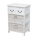 thumbnail image 1 of CAJONERA COMODA VIVANCO 4 CAJONES TELA BLANCO, 1 of 3