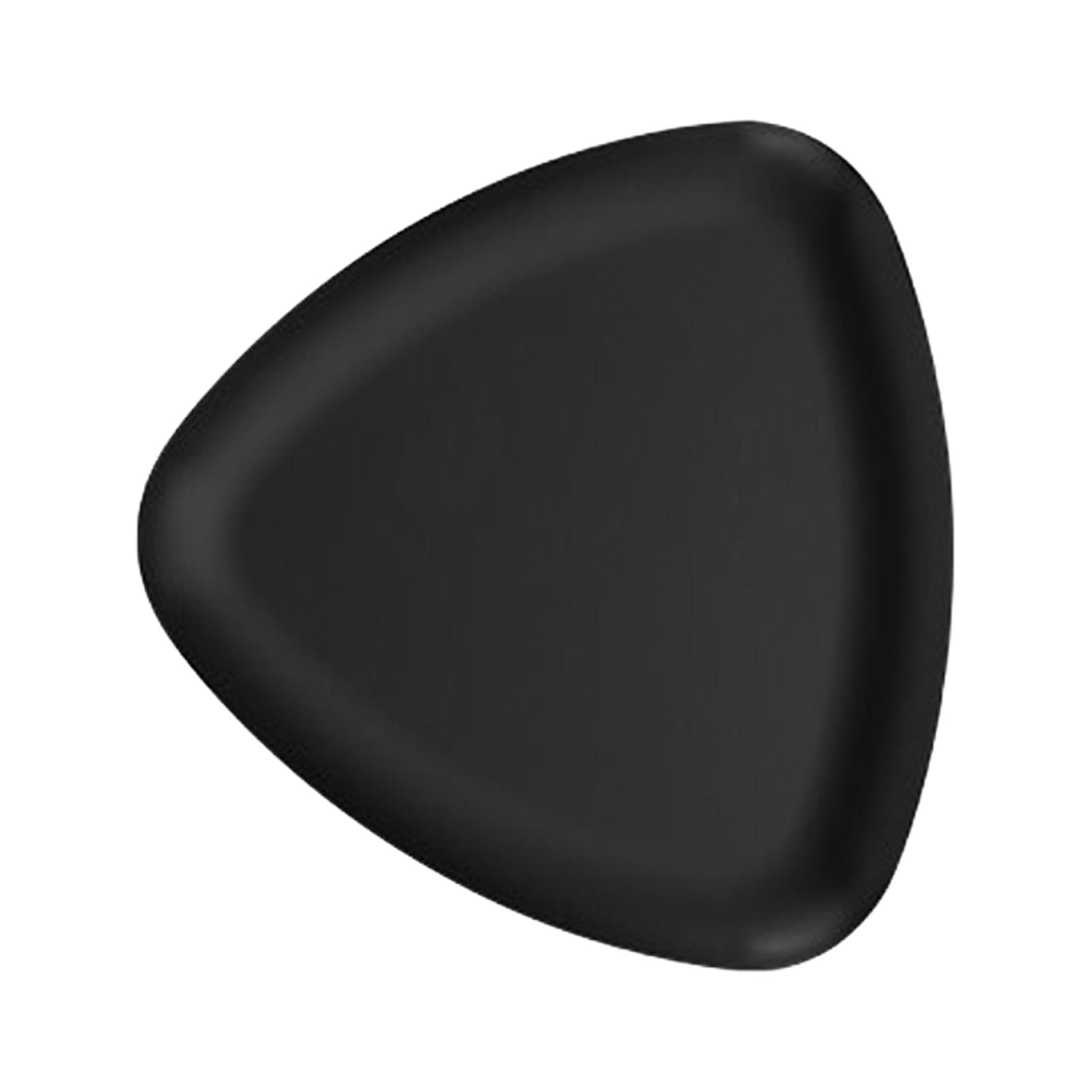 Magideal - Plato Para Joyería, Bandeja, Joyero, Tocador, Acero Inoxidable, Elegante, Plato Para Joyería, Bandeja De Maquillaje Para Boda, Fiesta, Tocador, Cómoda Negro