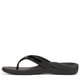 thumbnail image 2 of Sandalias Vionic Tide II Orthaheel de piel para mujer, color negro, talla 9, 2 of 9