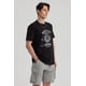 thumbnail image 5 of Polera Hombre Print Regular Fit Negro, 5 of 7
