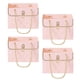 thumbnail image 3 of 4 Piezas De Cajas De Ramo, Bolsa De Papel De Regalo Para Arreglos De Cumpleaños, Regalos, Color Rosa, 3 of 5