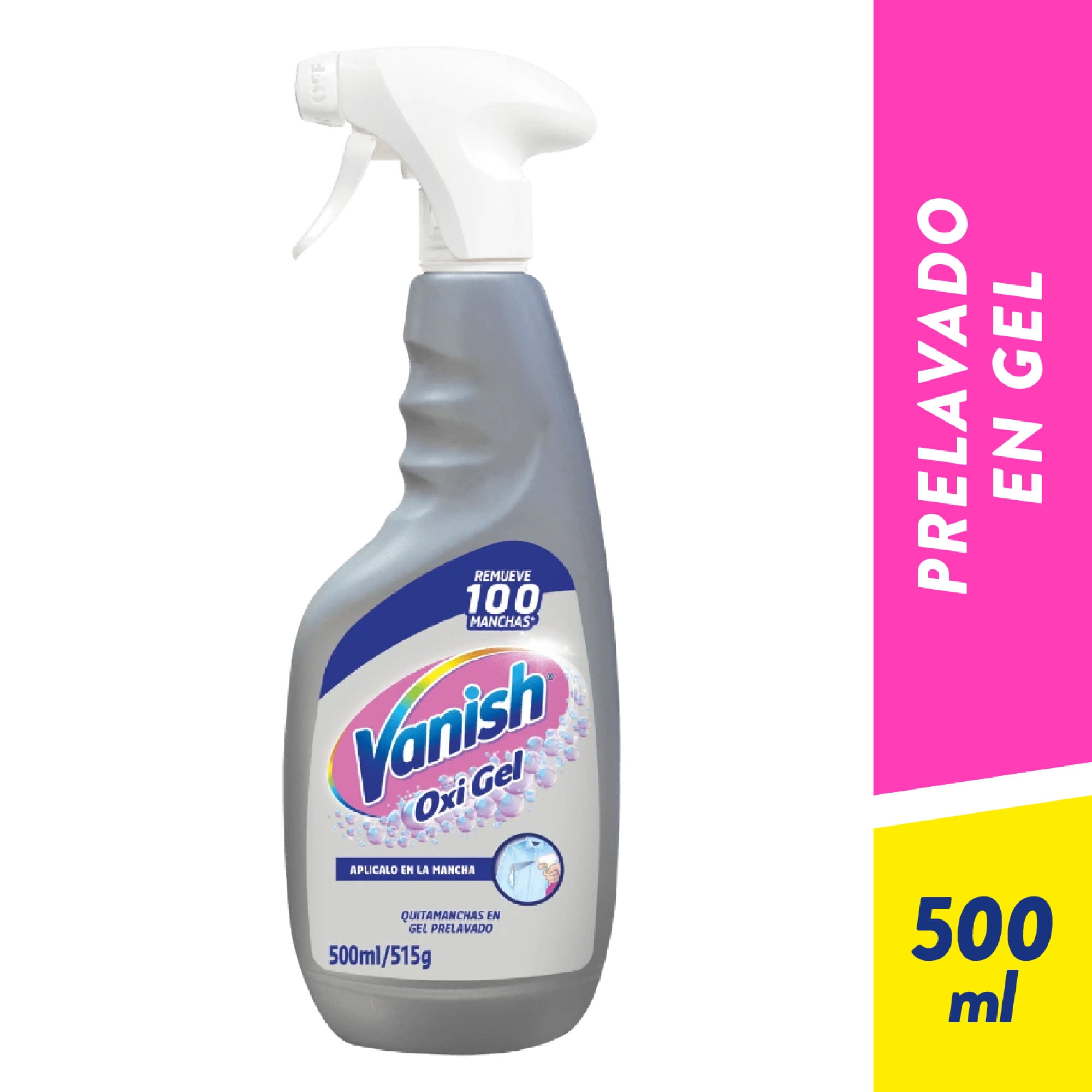 Quitamanchas Oxi-gel Prelavado Botella Gatillo 400 ml Vanish