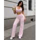 thumbnail image 3 of Conjunto Deportivo Para Mujer Seamless Top Y Calza Flare, 3 of 5