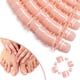 thumbnail image 1 of 24 uñas postizas francesas cortas, tamaño 12, adhesivas, prensadas, artificiales, naturales, cobertura total., 1 of 5