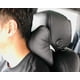 thumbnail image 5 of Almohada cervical DS para coche. Estilo distintivo: piel sintética negra, x2, 5 of 7