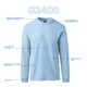 thumbnail image 5 of Camiseta Gildan Ultra Cotton de manga larga, pack de 3, talla XL, 5 of 5