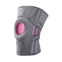 Ioensy - Rodillera A Prueba De Golpes, Rodillera De Baloncesto Duradera Para Fútbol, Tenis, Fútbol, Niños, Gris Oscuro