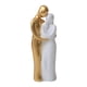 thumbnail image 3 of Resina Familia Pareja Estatuilla Escultura Escritorio Decoración Familia Oro, 3 of 5