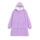 thumbnail image 4 of Poleron Felpa Capucha Manta Polar Invierno Unisex Talla Unic, 4 of 7