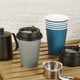thumbnail image 4 of Vasos De Café Desechables De Papel 12 Oz (paquete De 100) Con Tapas, 4 of 8