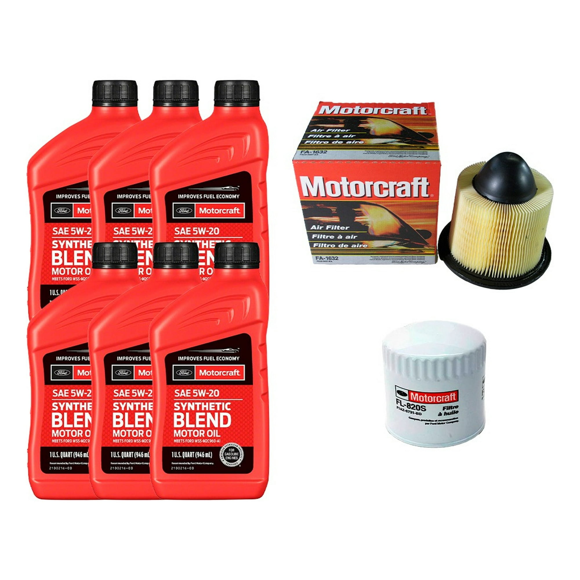 Kit Mant Ford F150 4.6 Motorcraft Filtro Aceite+aire+aceite