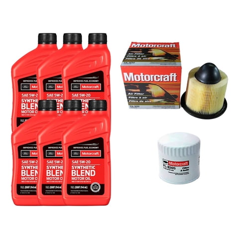 Kit Mant Ford F150 4.6 Motorcraft Filtro Aceite+Aire+Aceite