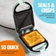 thumbnail image 2 of Sandwichera Tasty Mini, 600 W, Aqua, hace sándwiches y paninis, 2 of 7