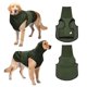 thumbnail image 1 of Uxcell Sudadera Calmante para la Ansiedad del Perro, Chaqueta Chaleco Transpirable Ajustable con Capucha, XXXL, (Verde Militar), para Truenos/Fuegos Artificiales, 1 of 7