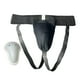 thumbnail image 4 of Protector De Ingle De Taekwondo Para Hombre Seguro Para Agarrar Suspensorio Sanda Sparring Negro S, 4 of 5
