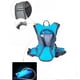 thumbnail image 4 of Mochila de hidratación con bolsa de hidratación de 2 L y panel solar de 6,5 W para iPhone, iPad, Samsung, teléfonos móviles, tabletas y otros dispositivos de 5 V (azul), 4 of 6