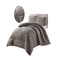 thumbnail image 2 of Cobertor Texturizado De Invierno Rh King Gris, 2 of 4