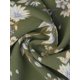 thumbnail image 5 of INSPIRE CHIC Blusa de Chifón Floral para Mujer con Cuello Redondo, Parte Superior Asimétrica de Manga 3/4 Acampanada, Casual para Verano, Talla L, Verde, 5 of 6