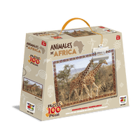 Puzzle Jirafas (100 Piezas) - Toyng