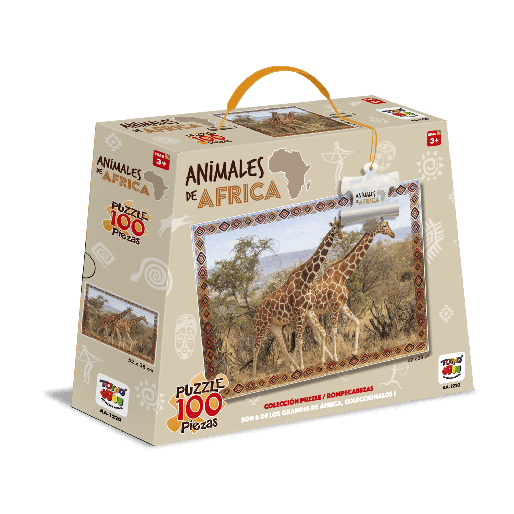 Puzzle Jirafas (100 Piezas) - Toyng