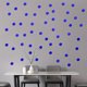 thumbnail image 1 of 50pcs Small Circle Mirror Wall Sticker, 3D Mirror Wall Sticker, Removable DIY Decal Mural Wallpaper, 1 of 5