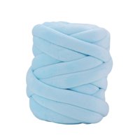 Magideal - Hilo Grueso De 250G, Hilo Súper Voluminoso, 18,6 Yardas De Grosor, Tubo De Hilo Súper Suave, Casa Para Mascotas, Sofá, Cama, Almohada, Brazo T Lago Azul