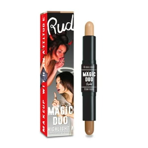 Rude - Contorno E Iluminador En Barra Dúo Mágico Tan