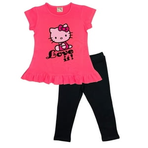 Conjunto Niña Hello Kitty Coral 10