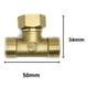 thumbnail image 5 of Conector Tipo T Macho Hembra Rosca 1/2 He Hi He Derivación - Macho-hembra-macho, 5 of 5