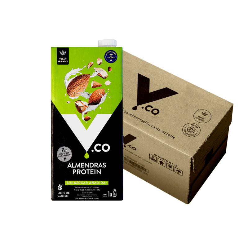 V.co - Pack 12 Un Almendra Protein