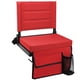 thumbnail image 1 of Asiento para estadio Maeytau portátil con cojín acolchado y respaldo, 1 of 7