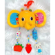thumbnail image 4 of Juguete Sonajero Belug  Bebe Asiento De Coche Y Cuna Juguete Bebe Elefante amarillo, 4 of 4