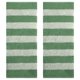 thumbnail image 1 of REGALWOVEN Juego de Toallas de Mano de Algodón a Rayas, Toallas de Mano Suaves y Absorbentes para Baño, Camping, Gimnasio, Hotel Verde 13" x 29" -2 Piezas, 1 of 7