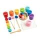 thumbnail image 1 of Pelotas En Vasos Juguete Montessori 8 Colores Juguetes Sensoriales Preescolares Juguetes Educativos, 1 of 3