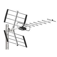 Tecnolab - Antena Tv Digital Hdtv Exterior 10 A 13 Db - Ps