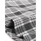 thumbnail image 5 of INSPIRE CHIC Chaleco de Mujer con Solapa de Muesca Cuello en V Abotonado Estilo Vintage a Cuadros XL Negro, 5 of 6