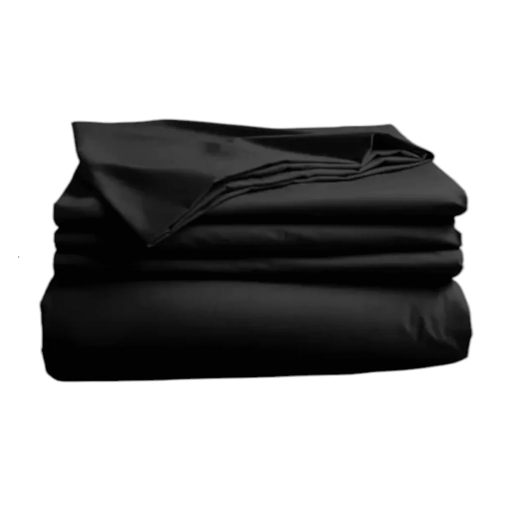 Genérico - Juego Sabanas 1 Plaza 90x190 Color Negro