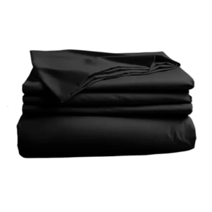 Genérico - Juego Sabanas 1 Plaza 90X190 Color Negro