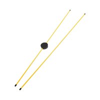 Magideal - Palos De Alineación De Golf, Ayuda Para La Práctica, Entrenador De Oscilación, Herramienta De Guía De Oscilación, Indicador De Dirección, Ejercitador, La Cruz
